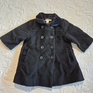 Pottery Barn girls size 3-6 months 98% wool outer 100% cotton inside VGUC